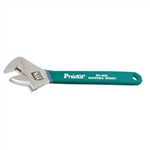 PROSKIT 900-068 ADJUSTABLE WRENCH, 6" WITH INSULATED HANDLE