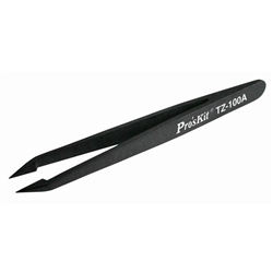 PROSKIT 900-263 ESD SAFE FINE TIP TWEEZERS 4.5"