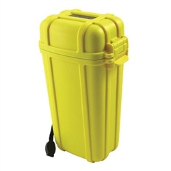 UK 9000YEL S3 YELLOW WATERTIGHT CASE (ID: 2.5" X 3.28" X 6.94") PADDED