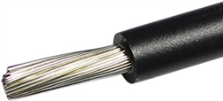 PICO 9010-0-26 BLACK MARINE/BOAT WIRE 10AWG, WITH CORROSION PROTECTION, ELECTRO-TINNED COPPER STRANDS, 100' LENGTH