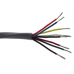 PROVO 9207 MULTI-CONDUCTOR CABLE 20AWG 7 CONDUCTOR STRANDED TC, UNSHIELDED, GRAY PVC, CMG/FT4, CSA/UL (300M = FULL BOX)