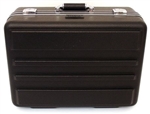 PLATT 928T-CB DELUXE POLYETHYLENE TOOL CASE WITH CHROME     HARDWARE & 2 PALLETS (ID: 18" X 13" X 8")