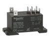 SCHNEIDER 92S11D22D-12 POWER RELAY 12VDC DPDT 30A-NO/3A-NC, FLANGE MOUNT STYLE