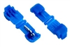 3M 952X SCOTCHLOK BLUE FEMALE DISCONNECT T-TAPS 18-14AWG,   NYLON INSULATED, SELF-STRIPPING, 50/PACK
