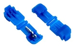 3M 952X SCOTCHLOK BLUE FEMALE DISCONNECT T-TAPS 18-14AWG,   NYLON INSULATED, SELF-STRIPPING, 50/PACK