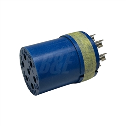 AMPHENOL 97-20-15S 7 CONTACT FEMALE INSERT 12AWG