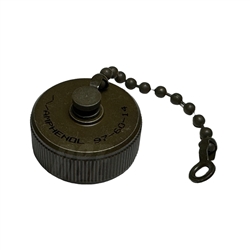 AMPHENOL 97-60-14 RECEPTACLE CAP (INSIDE THREAD) & CHAIN    14/14S