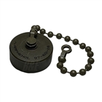 AMPHENOL 97-60-16 RECEPTACLE CAP (INSIDE THREAD) & CHAIN    16/16S, FOR MS3100, MS3101, MS3102 HOUSING