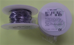 BELDEN 28AWG BLK SOLID HOOKUP WIRE 9977-100 BLK