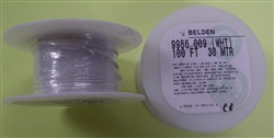 BELDEN 28AWG WHITE STRANDED HOOKUP WIRE 9986-100 WHT