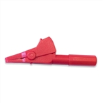 MUELLER BU-652-2 FULLY INSULATED SAFETY ALLIGATOR CLIP,     20AMP, RED