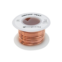CIRCUIT TEST BUS16 BARE COPPER BUS BAR WIRE, 16AWG 1/4LB    ROLL