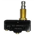 HONEYWELL BZ-2RN702 PREMIUM LARGE BASIC LIMIT SWITCH WITH OVERTRAVEL PLUNGER, SPDT 15A/125VAC 0.5A/125VDC, MICRO SWITCH