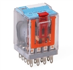 RELECO C4-A40FX/DC24V RELAY 24VDC 4PDT 14 PIN,              10A@250VAC/30VDC WITH FREE WHEELING DIODE