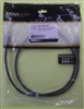 SIGNAMAX C5E-114BK-3FB CAT5E BLACK PATCH CORD WITH SNAG-PROOF BOOT, 3' LENGTH