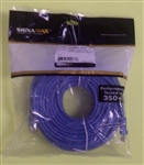 SIGNAMAX C5E-114BU-100FB CAT5E BLUE PATCH CORD WITH SNAG-PROOF BOOT, 100' LENGTH