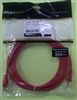 SIGNAMAX C5E-114RD-7FB CAT5E RED PATCH CORD WITH SNAG-PROOF BOOT, 7' LENGTH