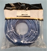 SIGNAMAX C6-115BU-100FB CAT6 BLUE PATCH CORD WITH SNAG-PROOF BOOT, 100' LENGTH