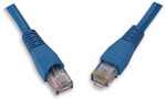 SIGNAMAX C6A-114BU-3FB CAT6A BLUE PATCH CORD WITH SNAG-PROOF BOOT, 3' LENGTH