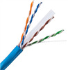 PSI DATA PSI-6CMRSP-BU BLUE CAT6 23AWG 8 CONDUCTOR (4 PAIR) SOLID UNSHIELDED, CABLE RISER CMR/FT4, 1-GBIT (305M/BOX)