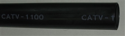 CATV-1300 BLACK HEAT SHRINK TUBING 1.3" DIAMETER 3:1 SHRINK RATIO WITH DUAL WALL / ADHESIVE LINER (4FT) VOLTAGE: 1000V