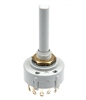 LORLIN CK1024 ROTARY SWITCH 1 POLE 12 POSITION NON-SHORTING, 150MA @ 250VAC/DC, 1A @ 24VDC, SOLDER TERMINALS