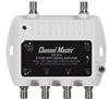 CHANNEL MASTER CM3414 HDTV VIDEO DISTRIBUTION AMP 8DB       1000MHZ DROP AMPLIFIER HIGH GAIN/LOW NOISE, 4-WAY/4 PORT