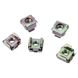 MIDDLE ATLANTIC CN6MM-100 6MM CAGE NUTS, 100/PACK