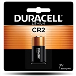 DURACELL CR2 3V ULTRA PHOTO LITHIUM BATTERY (CR17355, DLCR2, ELCR2, DLCR2B)