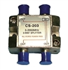 PHILMORE CS203 3 WAY HIGH "Q" SATELLITE SPLITTER 5-2050MHZ