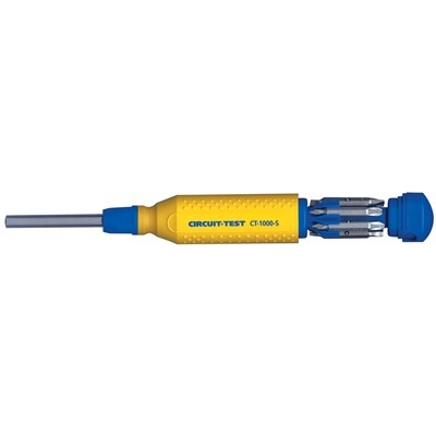 CIRCUIT TEST CT-1000-S 15-IN-1 MULTI-BIT STAINLESS STEEL    SCREWDRIVER