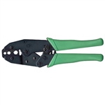 CIRCUIT TEST CT-411 RF COAXIAL HEX RATCHET CRIMP TOOL, FOR  RG58, RG59, RG62, RG6 CABLE (0.068", 0.213", 0.256", 0.324")