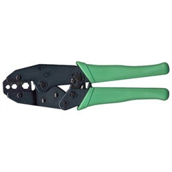 CIRCUIT TEST CT-411 RF COAXIAL HEX RATCHET CRIMP TOOL, FOR  RG58, RG59, RG62, RG6 CABLE (0.068", 0.213", 0.256", 0.324")