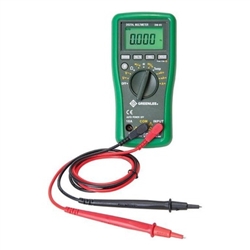 GREENLEE DM-65 4,000-COUNT DIGITAL MULTIMETER, 1000V 10A    ETL LISTED, CATIII, CATIV APPROVED