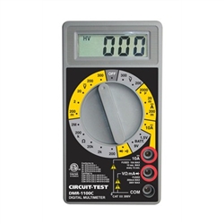 CIRCUIT TEST DMR-1100C BASIC MULTIMETER WITH CONTINUITY     BUZZER & BATTERY TEST