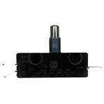 ZF ELECTRONICS E14-00M LIMIT SWITCH WITH SPRING PLUNGER,    SPDT NO/NC, 25A @ 125VAC/250VAC, QC TERMINALS, MICRO SWITCH
