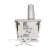 ZF ELECTRONICS E6900A0 INTERLOCK SWITCH WITH PIN PLUNGER,   SPDT NO/NC, 10A @ 125VAC/250VAC, QC TERMINALS, MICRO SWITCH