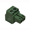 ADAMTECH EBK-02-B 3.81MM 2 POSITION EURO PLUG / TERMINAL    BLOCK