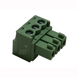 ADAMTECH EBK-03-B 3.81MM 3 POSITION EURO PLUG / TERMINAL    BLOCK