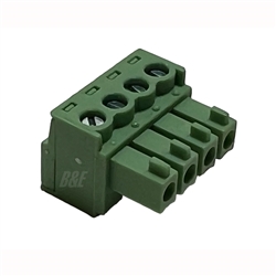 ADAMTECH EBK-04-B 3.81MM 4 POSITION EURO PLUG / TERMINAL    BLOCK