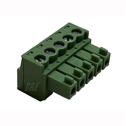 ADAMTECH EBK-05-B 3.81MM 5 POSITION EURO PLUG / TERMINAL    BLOCK