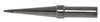 WELLER TETS SOLDERING TIP 350F-850F 1/64" CONICAL STYLE,    "LONG" VERSION, COMPATIBLE WITH WES51 / WESD51 / WE1010NA