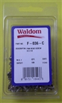 WALDOM F036C PAN HEAD SHEET METAL SCREWS #8 X 1/4", 100/PACK