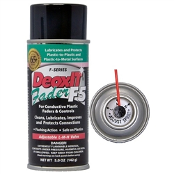 CAIG F5S-H6 DEOXIT FADERLUBE 142G AEROSOL CLEANER SPRAY