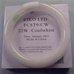 EIKO FC8T9/CW/RS FLUORESCENT LAMP 22W COOL WHITE            CIRCULAR STYLE BULB ONLY