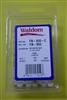 WALDOM FN855C 6-32 NYLON HEX NUT 100/PACK