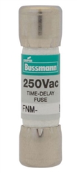 BUSS FNM-10 FUSE 10 AMP 250VAC SLOW BLOW FIBER-TUBE         (13/32" X 1-1/2") 10A 10AMP