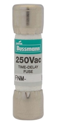 BUSS FNM-9 FUSE 9 AMP 250VAC SLOW BLOW FIBER-TUBE           (13/32" X 1-1/2") 9A 9AMP