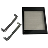 EBM-PAPST FSBR2 FAN SCREEN (LZ40N) & 2 BRACKETS FOR 120MM   FANS