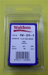 WALDOM FW374C #4 FLAT FIBRE WASHER